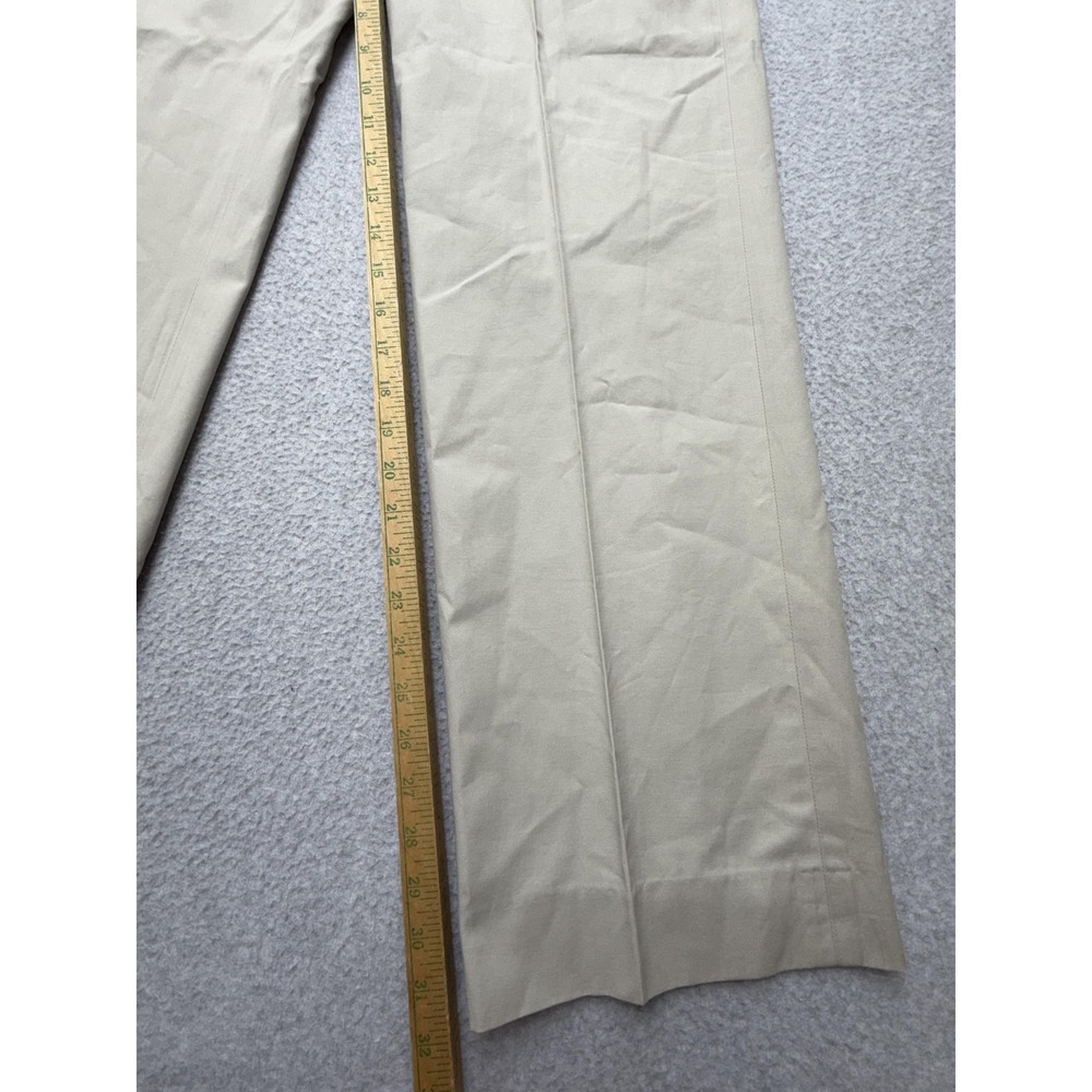 Club Monaco Pants Mens 34x32 Beige Chino Straight Leg Cotton Casual Business - Picture 3 of 9